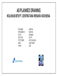 As Planned Drawing BTS